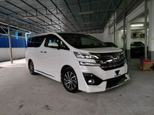 {{ PROVIDE 3-YEARS WARRANTY, GENUINE MILEAGE, HIGHEST GRADE CAR }} 2016 Toyota Vellfire 3.5 VL FULL SPEC* ALPHARD EXECUTIVE LOUNGE GF SAC ZAG ZG