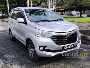 2016 Toyota Avanza 1.5 G MPV