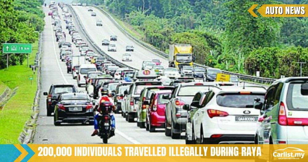Over 200,000 People Cheated Roadblocks During Raya Holidays