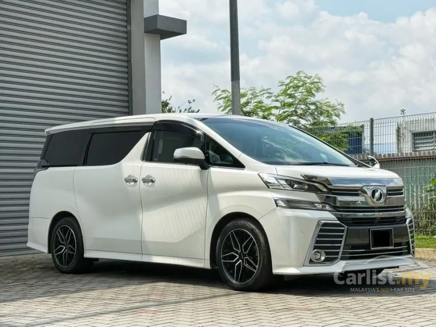 2016 Toyota Vellfire ZG MPV