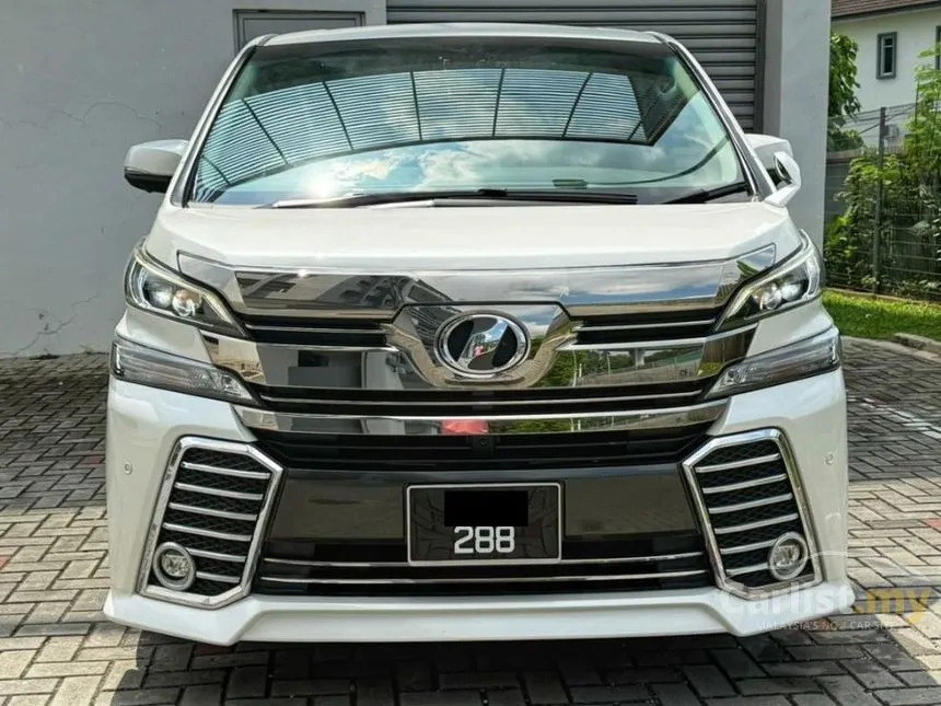 2016 Toyota Vellfire ZG MPV