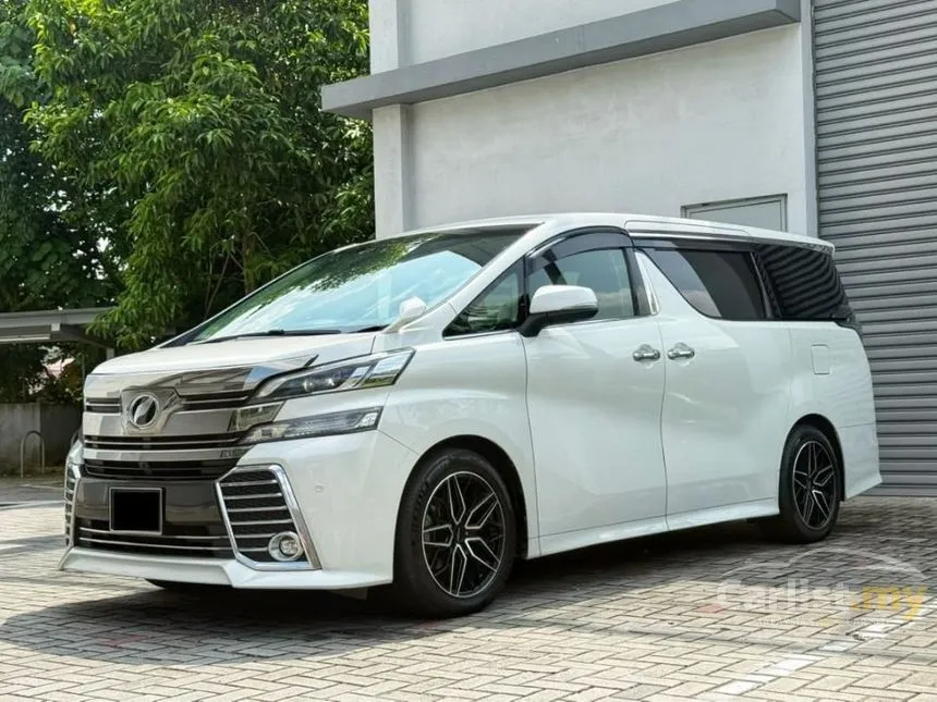 2016 Toyota Vellfire ZG MPV