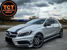 MERCEDES BENZ A180 1.6 (a) FULL AMG A45 BODYKIT WITH CANARD , AMG SPORT RIMS