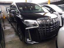 2018 Toyota Alphard 2.5 SC NEW FACELIFT ROOF TV FRONT CAMERA UNREG18