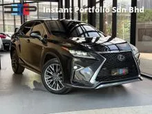 2018/22 Lexus RX300 2.0 F Sport SUV RX 300