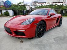 2017 Porsche 718 2.0 Cayman Coupe (NEW YEAR SALES /CHEAPEST PRICE IN TOWN) BASIC SPEC /BOSE SOUND SYSTEM /UNREG