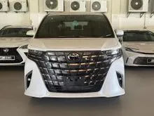 [Pre Reg Mileage 19km  Rebate 99k 1 Units ONLY] 2025 Toyota Alphard 2.4 Executive Lounge MPV
