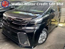 2016 Toyota Vellfire 2.5 ZA UNREG FULL SPEC JBL Home Theater 360 Surround Camera Twins Sunroof PCS ICS Local KL AP 2.2x Loan Rates