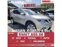 FULL LOAN 2015 Nissan X-Trail 2.5 4WD SUV - 0123572823/ROSE
