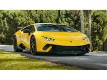 2017/2021 Lamborghini Huracan LP640-4 Performante  5.2L NA V10  640HP  ALA Active Aero  Giallo Inti Metallic
