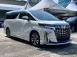 Recon 2022 Toyota Alphard 2.5 SC MODELISTA/ SUNROOF/ DIM/ BSM/ MILEAGE 11K KM