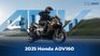 Honda ADV160 ปี 2025 เพิ่มจอสี เชื่อมต่อมือถือได้