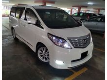 TOYOTA ALPHARD 3.5GL, 1 VIP OWNER, ELECTRIC LEATHER PILOT SEAT, SUNROOF, 3 CAMERA, 2 POWER DOOR, POWER BOOT, HOME THEATER 18 SPEAKER, 47K KM, PERFECT