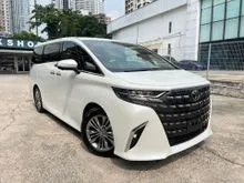 2025 TOYOTA ALPHARD 2.5 Z ( 3K MILEAGE / 5A GRADE ) JBL SURROUND SOUND SYSTEM WITH HEAD UP DISPLAY