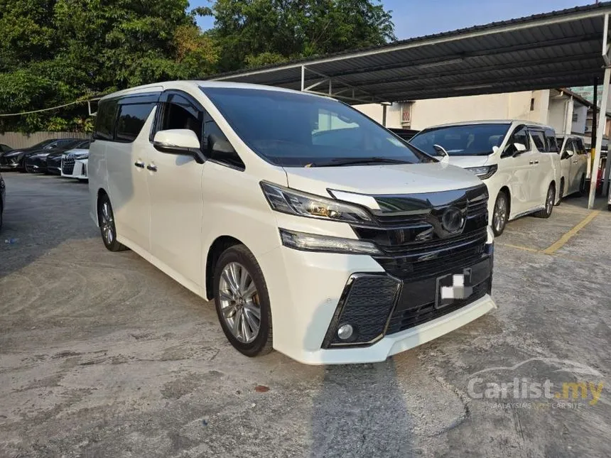 2016 Toyota Vellfire Z Golden Eyes MPV