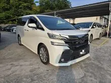 2016 Toyota Vellfire 2.5 Z Golden Eyes MPV