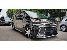 2016 Toyota Vellfire 2.5 ZG SROOF,SRIMS,BKITS,ALPINE