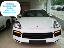 FREE 3 YEARS WARRANTY 2018 PORSCHE CAYENNE 3.0CC TURBO NEW MODEL FULL SPEC 5 SEATER SUV # Max 012-201 6830