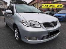2004 Toyota Vios 1.5 (A) 1 OWNER - ORIGINAL PAINT - ORIGINAL CONDITION - LOW MILEAGE - PERFECT LIKE NEW - CAR KING - VIEW TO BELIEVE....