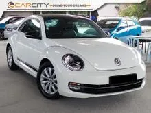 2015 Volkswagen Beetle 1.2 TSI Coupe WARRANTY FULL SERVICE LOW MILEAGE LED DAYLIGHTS ONE OWNER