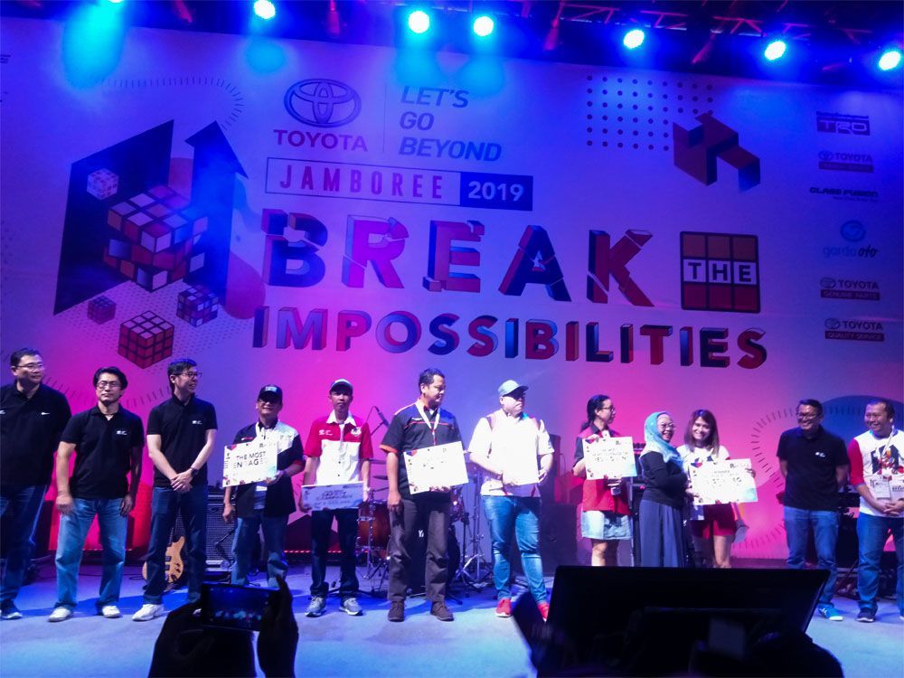 Toyota Jamboree 2019, Dipadati Ribuan Peserta