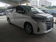 2019 TOYOTA ALPHARD 2.5 X SPEC / DIM MIRROR / SUNROOF / MOONROOF / 2019 UNREGISTER