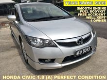 2009 Honda Civic 1.8 i-VTEC (A) FD2 WITH PERFECT CONDITION FULL BODYKIT
