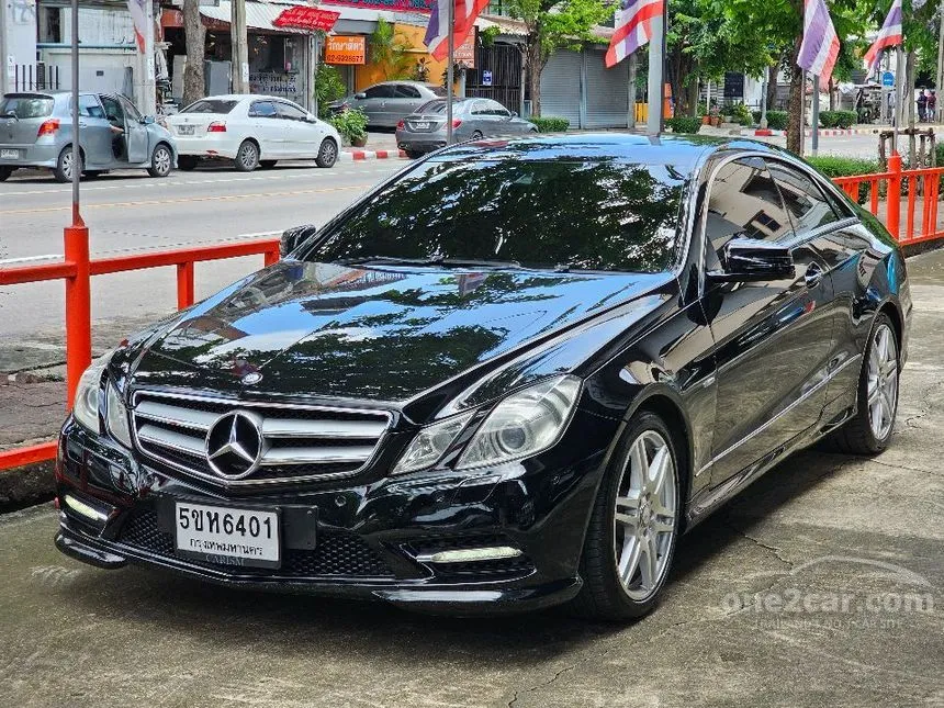 2012 Mercedes-Benz E200 AMG CGI BlueEFFICIENCY Coupe