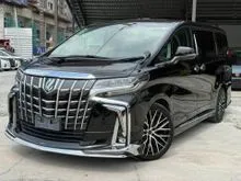 2021 Toyota Alphard 2.5  SC Modellista MPVMODELLISTA KIT,SUNROOF,20INCH RIM,DIM,SPARE TYRE, 7 day light