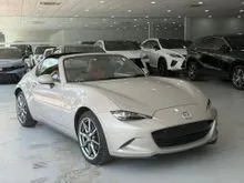 UNREG 2022 Mazda Roadster MX-5 2.0 RF VS Terracotta Selection Convertible - Auto Transmission - Hard Top - PLATINUM QUARTZ - BOSE - BSM - Tip Top