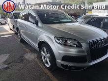 2014 Audi Q7 3.0 TDI Quattro S Line SUV (ACTUAL YEAR MAKE 2014) NO HIDDEN AND GST CHARGES