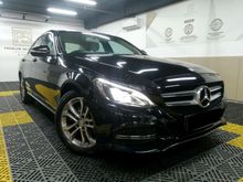 2015 Mercedes-Benz C200 2.0 Avantgarde Sedan TIP TOP CONDITION LIKE NEW CAR 1 CAREFUL OWNER CLEAN INTERIOR