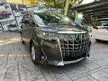 Recon 2020 Toyota Alphard 2.5 X MPV 8 SEATER 3BA FACELIFT JAPAN AUCTION REPORT 4.5 GRADE 2 POWER DOOR CENTRE MONITOR