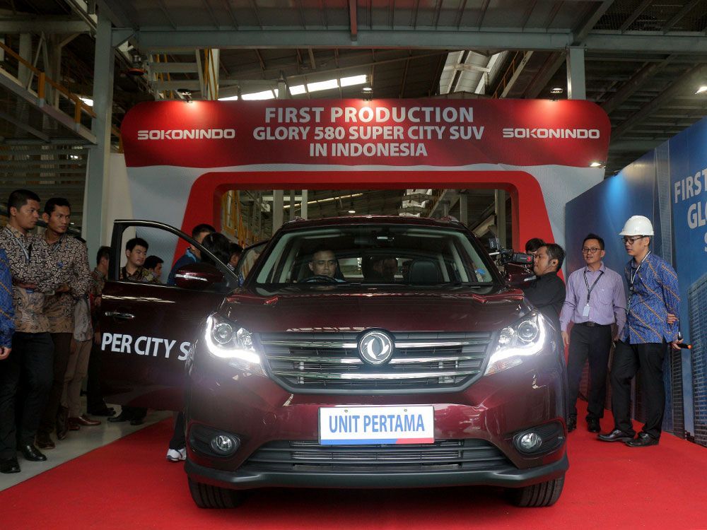 Indonesia Jadi Basis Produksi Sokon Glory 580