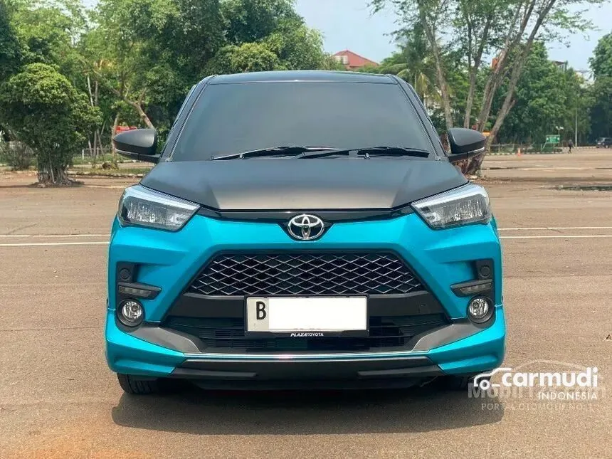 Jual Mobil Toyota Raize 2023 GR Sport 1.0 di DKI Jakarta Automatic Wagon Biru Rp 229.000.000