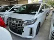 Recon 2018 Toyota Alphard 2.5 G S C Package MPV - SUNROOF , ALPINE , GRADE 5A - Cars for sale