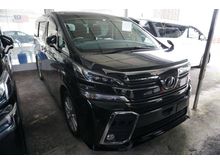 2017 Toyota Vellfire 2.5 Z G Edition (A) -UNREG-