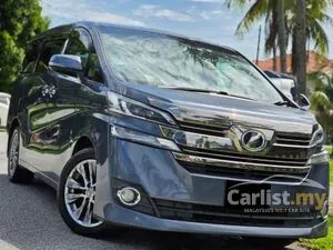 2015 Toyota Vellfire 2.5 X MPV
