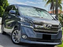 2015 Toyota Vellfire 2.5 X MPV 2 POWER DOOR POWER BOAT ONE CAREFUL OWNER MUST VIEW