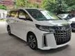 Recon 2023 Toyota Alphard 2.5 SC SUNROOF FULLY LOADED 5A