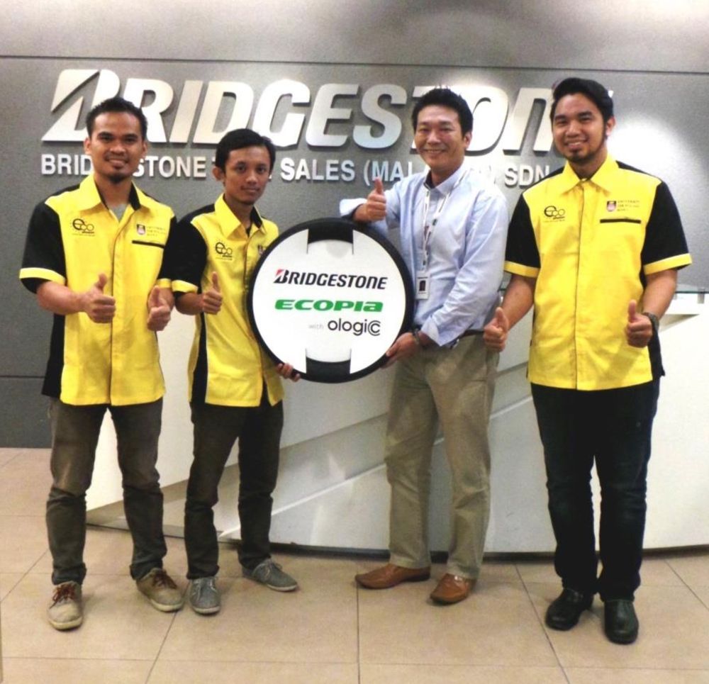 Bridgestone Sponsors World Solar Challenge 2015’s Malaysian Team With Ecopia Tyres