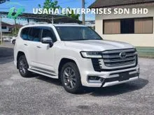 2024 Toyota Land Cruiser 3.4 J300 ZX Modellista 7 Seater SUV **GRADE 6A **BLACK LEATHER **MODELLISTA AERO **COOL BOX **REAR TV