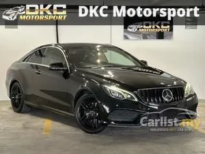 2014 Mercedes-Benz E250 2.0 Coupe - SPORTY INTERIOR / GOOD CONDITION / LOAN AVALAIBLE / GENUINE MILEAGE / FREE TINTED / VIEW TO BELIEVE