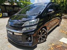2011 Toyota Vellfire 3.5 GS Edition MPV / TWIN SUNROFF / TWO POWER DOOR & POWER BOOT / FULL LEATHER SEAT / NEW FACELIFT BACKLAMP / MEMORY SEAT / LIMIT