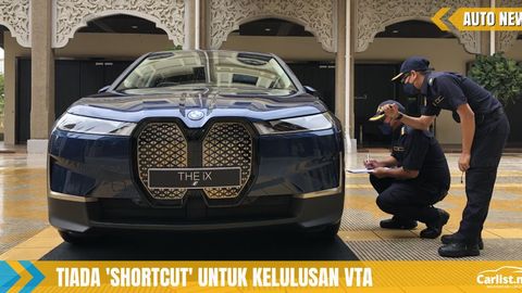 Proses Kelulusan VTA - JPJ Lakukan Demo Pada BMW iX 2022