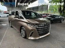 2025 Toyota Alphard 2.5 Z 0.007 KM 6A SIDE STEP 360 CAMERA HUD DIM BSM SYSTEM TEIN ROOF