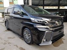 2016 TOYOTA VELLFIRE ZG SPEC 2.5L UNREGISTER JAPAN EDITION WITH PRE CRASH SYSTEM