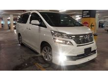 2012 Toyota Vellfire 3.5 V L Edition MPV