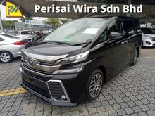 2016 Toyota Vellfire 2.5 Z G FULL SPEC PRE RAYA PROMOTION