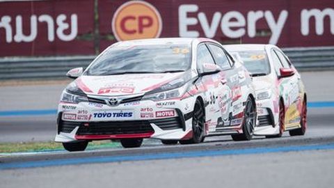 TOYOTA Gazoo Racing Motorsport 2019” ระเบิดฟอร์ม “Burirum Super GT 2019”